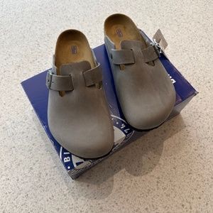 Birkenstock Bostons Grey